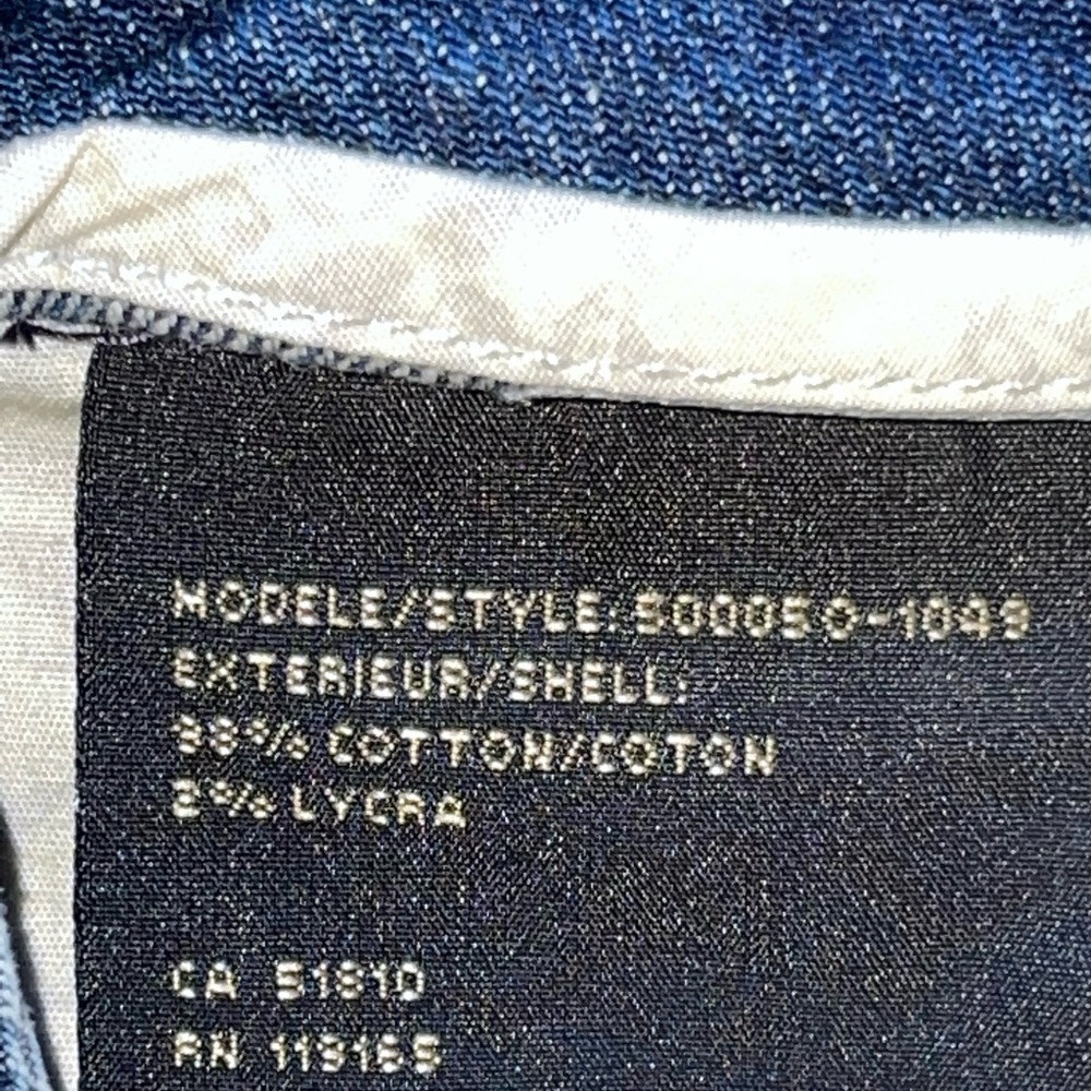 Women’s Tribal Denim Jeans Mid Waist Curvy Fit Boot Leg Size 28/6 - Picture 8 of 10